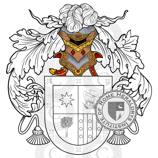 Coat of arms of family Godoy