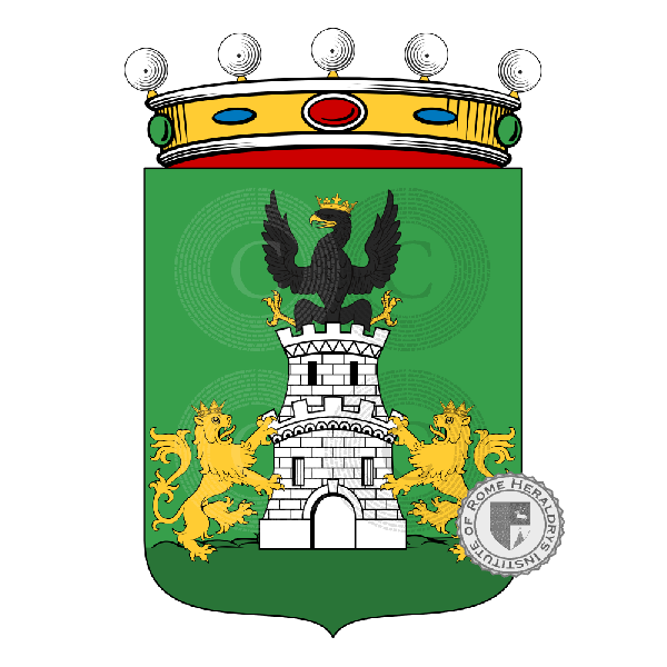 Coat of arms of family Carenza, Carensa