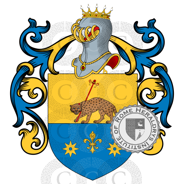 Escudo de la familia Ligata, Ligati, Legato