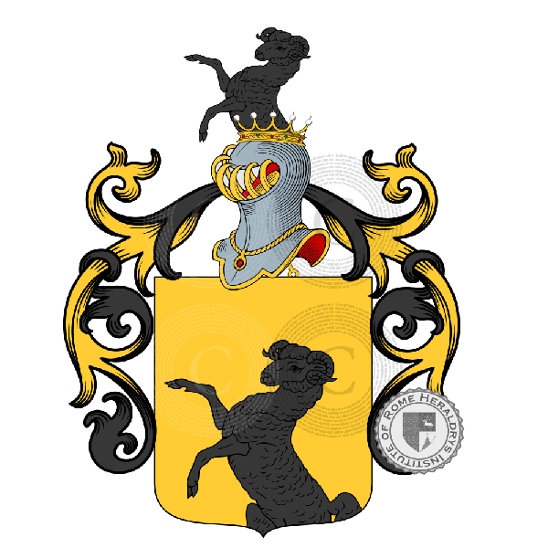 Wappen der Familie Fortebracci, Fortebraccio