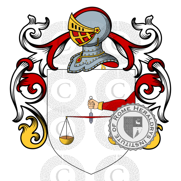 Coat of arms of family Cerriglio