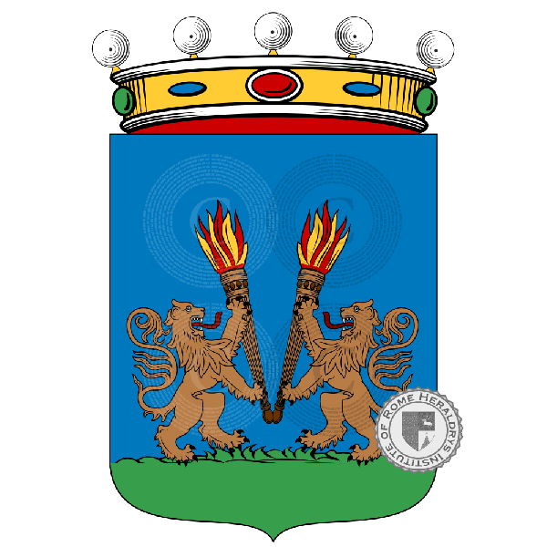 Coat of arms of family Fucile