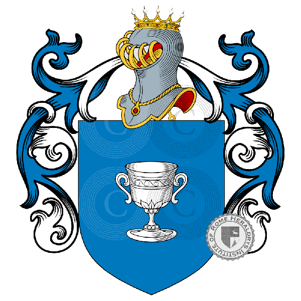 Wappen der Familie Tazzari, Tazzara