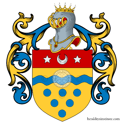 Wappen der Familie Fontaine, Fontaina