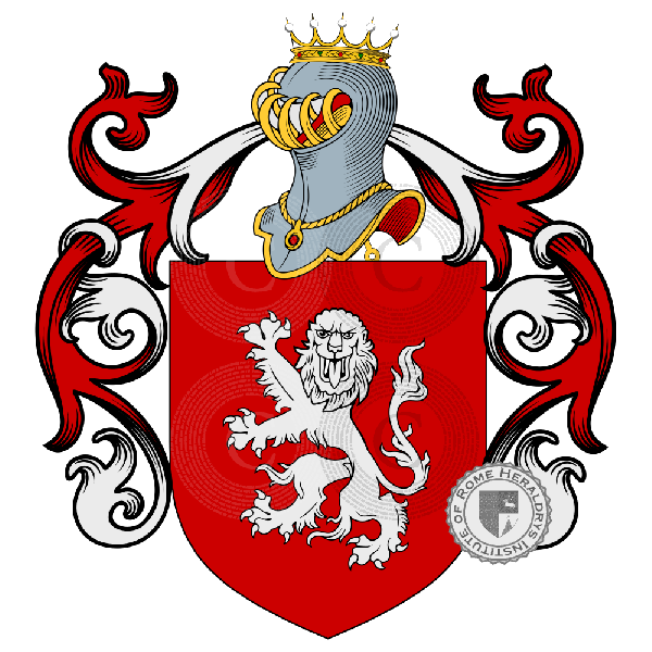 Coat of arms of family Guiteau
