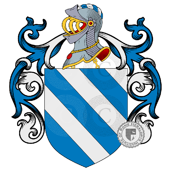 Coat of arms of family Mussi Gallarati