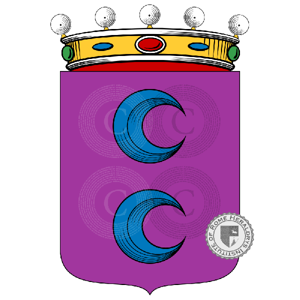Coat of arms of family Frendo   ref: 886407