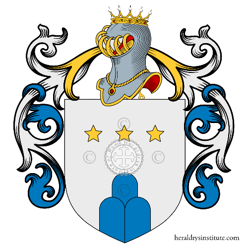 Coat of arms of family Carrettoni, Carettoni
