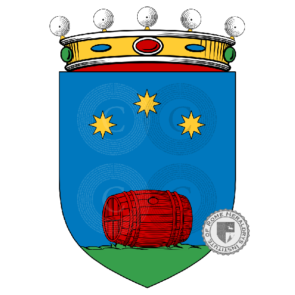 Coat of arms of family Bottesini