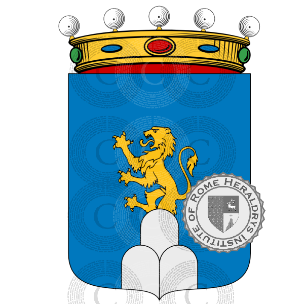 Coat of arms of family Valentino