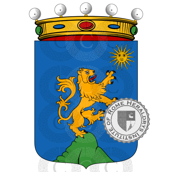 Escudo de la familia Valentino