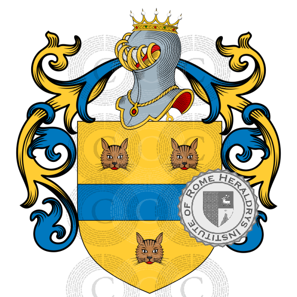 Escudo de la familia Capigatti