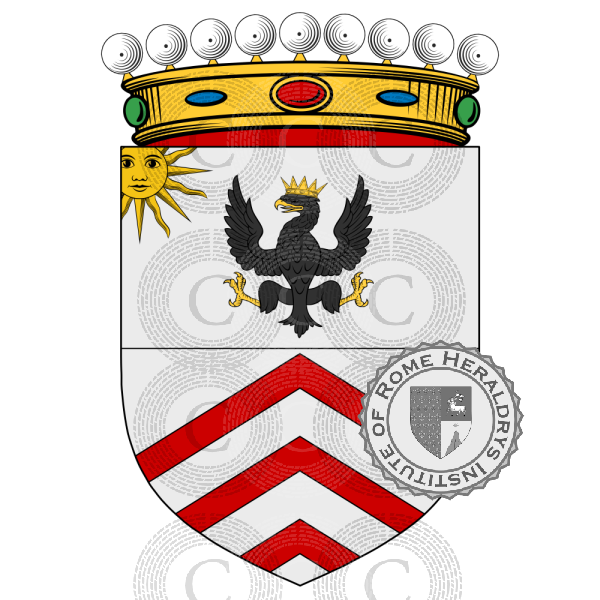 Coat of arms of family Cella