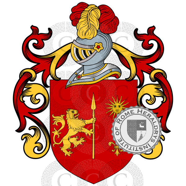 Coat of arms of family Garzilli