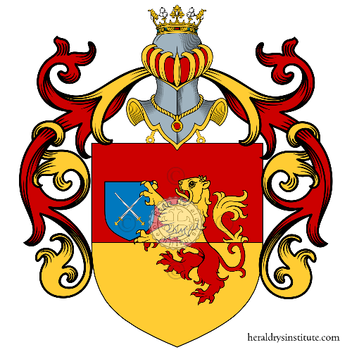 Coat of arms of family Spasiano