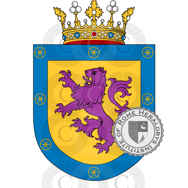 Coat of arms of family Sobarzo