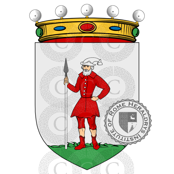 Coat of arms of family Maschia, Maschio