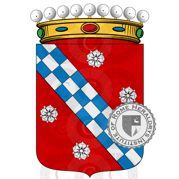 Escudo de la familia Fontanelli