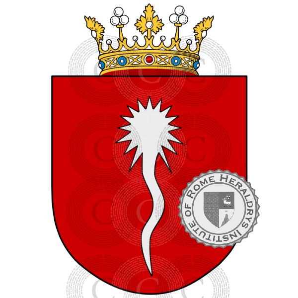 Coat of arms of family Cosme