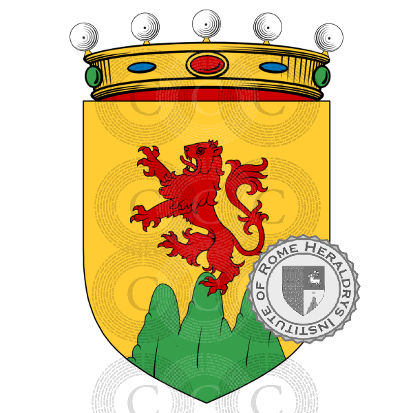 Wappen der Familie Monteverde