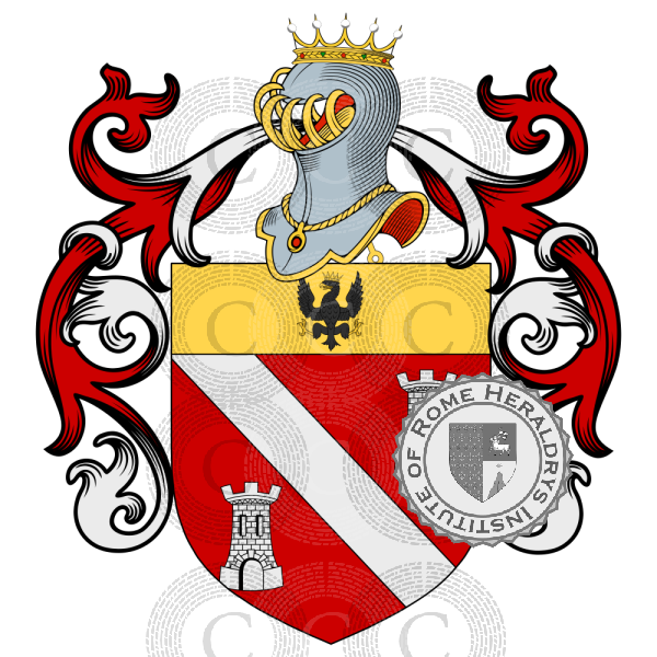 Coat of arms of family Pusterla