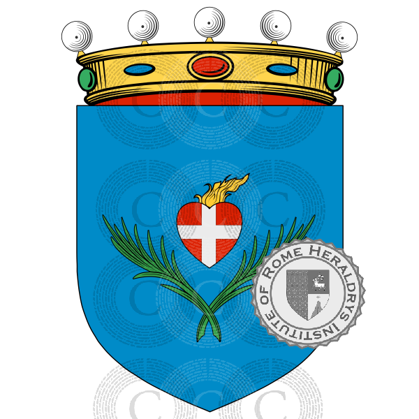 Escudo de la familia Marcon